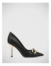 [Wittner] Qersi Leather Pump in Black