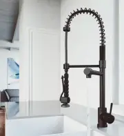 Vigo Zurich Pull-Down Spray Kitchen Faucet - Matte Black
