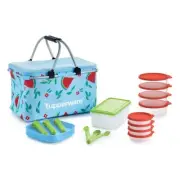 NEW Tupperware Host Collection Summer Picnic lunch Basket Set free shipping