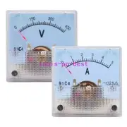 1Pc DC 0-1A 1A Analog Panel Meter Ampere Ammeter 91C4 New
