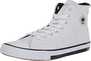 [HARLEY-DAVIDSON] footwear Men's Baxter Sneaker, White, 12 D (M)