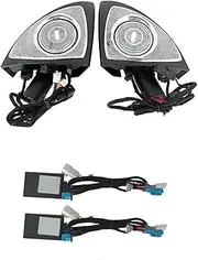 64 Color 3D Rotary Tweeter Compatible with Mercedes Benz C-Class W205 2016 2017 2018 2019 2020-2022 3D Rotary Tweeter Ambient Light