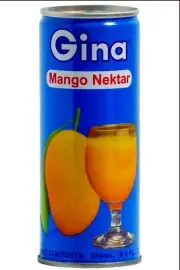 5x Gina MANGO NECTAR Juice 250ml (5×Units)