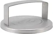Stainless Steel Burger Press, Professional Round Shape Manual Meat Press Prevents Stick Grill Press for Burgers Beef Vegetables Cooking
