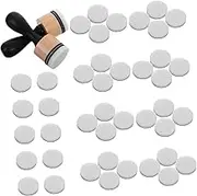 Gatuida 2Pcs Ink Blending Brushes with Handle Round Sponges for Creative Journaling Scrapbooking Stamping Essential Ink Applicator Tools for Crafting Art Projects
