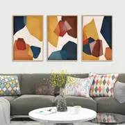 Abstract Stone 3 sets Canvas Wall Art