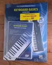 Keyboard Basics The Ultimate Beginner Series New Book VHS/CD Still Sealed (836)