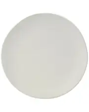10 Strawberry Street Set of Six 6.25in Wave Matte White Bread & Butter Plates