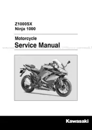 Kawasaki Ninja 1000 Z1000SX 2017 2018 Repair Workshop Service Manual