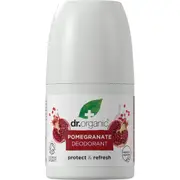 Dr Organic Roll-On Deodorant Pomegranate 50ml