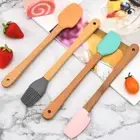 5pcs/set Colorful Silicone Spatula detachable Cake Spatula Scraper Pastry