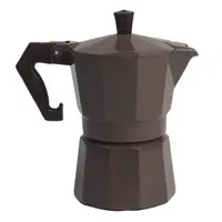 在飛比找momo購物網優惠-【EXCELSA】Chicco義式摩卡壺 棕3杯(濃縮咖啡 