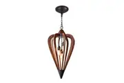 SENORITA Pendant Lamp Light Interior ESx3 Tuscan Coffee Cherry Wood Medium Arrow OD420mm