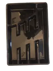 New Black Silverware Flatware Utensil Cutlery Tray Organizer