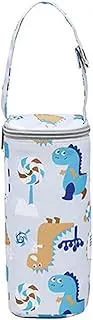 zolyet Insulated Baby Bottle Bag Stroller Cup Holder Portable Nursing Bottle Bag Grey