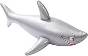 Inflatable Pool Shark Float Toy,Shark Pool Float - Large Blow up and Beach Inflate Toy, Decorations, Funny Realistic Accessories for Adults Kids