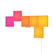 6pc Nanoleaf Blocks Starter Kit Squares Wall Mounted Light Panel 23x23cm
