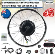 ebike Conversion Kit 48V 1500W Motor Electric bike rear Wheel 27.5 in Rear AUS