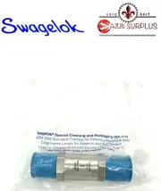 SWAGELOK SS-8F-VCR-2, 1/2” MNPT, SS-316, 2 MICRON FILTER, OXYGEN CLEANED SC-11