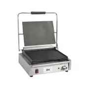 Apuro Large Contact Grill Flat Plates Plates with Timer - Commercial Sandwich Presses (FC381-A)
