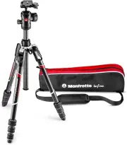 Befree Advanced 4-Section Carbon Fiber Travel Tripod with 494 Center Ball Head,