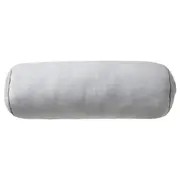 BLÅSKATA cushion, cylinder shaped/light grey, 80 cm