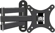 TV Wall Mount, Articulating TV Mount, Easy to Install, Alloy Steel, Fits 10-32 Inch, VESA 100x100, Holds 33 Lbs, Black，Compatible for Suszhe，
