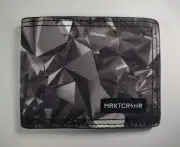 NEW Prototype - Limited Mrktcrshr Black Polygons Bifold Wallet Rare