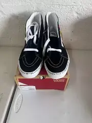 VANS Sk8-Hi Unisex Unify Black High Top Lace Up Athletic Sneakers Size M8 W9.5