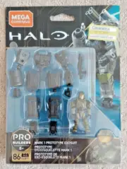 MEGA Construx Halo Micro Action Figure Set MARK 1 PROTOTYPE EXOSUIT (86 Pcs) NEW