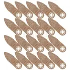 20x Finger Carbide Rasp Yellow for Grinding Stone and Concrete