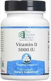 Ortho Molecular - Vitamin D, 5000 iu - 60 Capsules