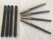 Vintage 1990s Uni-Ball Macro/Zirco & Uni Pin Fine Line Pens