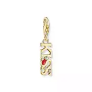 Thomas Sabo THOMAS SABO Charm Pendant Kiss Gold