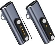 CY 2pcs/lot Magnetic Smart Watch Charging Adapter USB Type-C to Pitch 7.62mm with 2-Pin 4-Pin Compatible with Bone Conduction Headphone