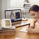 Battery Operated Multifunction Clock Lcd Display Table Clock