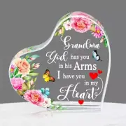 WaaHome Sympathy Gift for Loss of Grandma Memorial Keepsake and Paperweight NISB