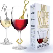 PureWine Silver & Gold Wand Filters Histamines and Sulfites - May Reduce and ...