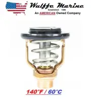 Stainless & Brass Thermostat For Yamaha Four Stroke 6-100 HP 1985-05 66M12411-01