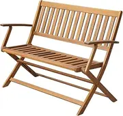 Garden Bench 120 cm Solid Acacia Wood