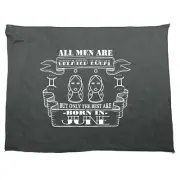 June Gemin All Men Are Created Equal - Funny Novelty Gym Sports Towel Gift Gifts