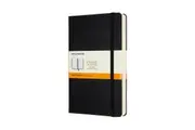Moleskine Classic Hard Cover Notebook Ruled Office Student Planner Notepad L BLK