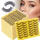 Fake Eyelashes Fairy Lashes Fluffy Faux Mink Lashes Dramatic False Eyelashes