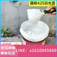 在飛比找樂天市場購物網優惠-白水泥速干防水防漏填縫補縫補漏膠泥堵漏王快干瓷磚瀝青密封填充