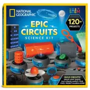National Geographic Circuit Maker Kit - Electronics Kit for with 120 Electric...