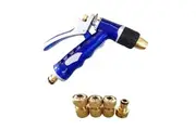 Dynamic Power Brass Spray Gun Nozzle Water Garden Hose Connector Pressure