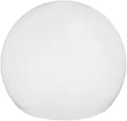 OSALADI Solar Light Globe Waterproof Pe Material Night Light for Garden Round Lamp Easy Install Decorative 20cm Diameter