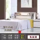 【IHouse】尼爾 燈光插座日式收納床頭箱(雙大6尺)