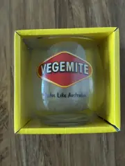 Vegemite Tastes Like Australia Stemless Glass New In Box