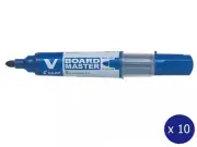 Pilot BegreeN V Board Whiteboard Marker Blue Box Of 10